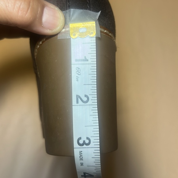 Like New Tory Burch Hilary Brown Suede Lace Up Ankle Booties Women’s Size 9.5 M - Picture 10 of 16